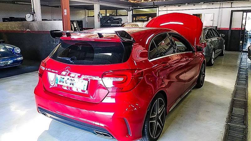 Mercedes A45 AMG - Garage